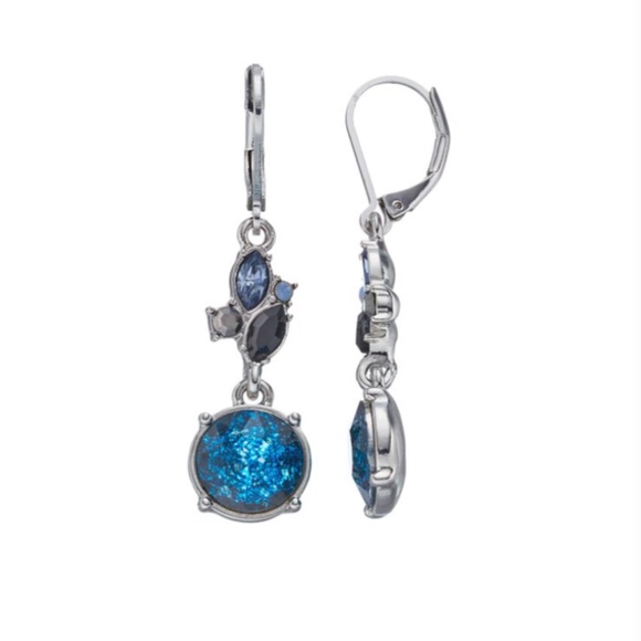 NWT Simply Vera Blue cluster earrings - Picture 2 of 6